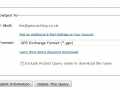 Confirm the email, name the PQ and click Submit